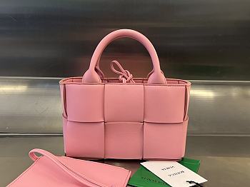 Bottega Veneta Candy Arco Tote Bag Pink 20x13x7 cm