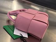 Bottega Veneta Candy Arco Tote Bag Pink 20x13x7 cm - 5