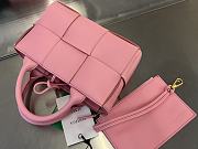 Bottega Veneta Candy Arco Tote Bag Pink 20x13x7 cm - 4
