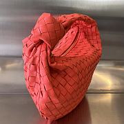 Bottega Veneta Mini Ladies Jodie Hobo Woven Bag Red 23x28x8 cm - 5