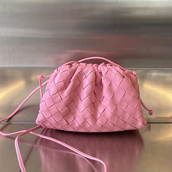 Bottega Veneta Mini Pouch Pink size 22 x 13 x 5 cm