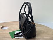 Bottega Veneta Mini Arco Black Leather with Strap 29x16x6 cm - 6