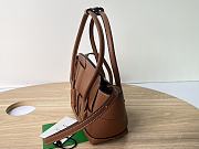 Bottega Veneta Mini Arco Brown Leather with Strap 29x16x6 cm - 5