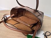 Bottega Veneta Mini Arco Brown Leather with Strap 29x16x6 cm - 3