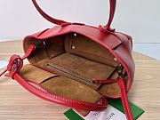 Bottega Veneta Mini Arco Red Leather with Strap 29x16x6 cm - 4