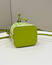 Fendi Mon Tresor Green FF Canvas Mini Bag size 12x18x10 cm - 4