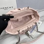 Givenchy Kenny Small Light Pink Leather Shoulder Bag 32 x 22 x 17 cm - 2