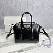 Givenchy Mini Antigona Bag Black Leather & Golden Hardware 23 x 27 x 13 cm - 6