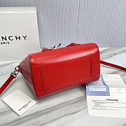 Givenchy Mini Antigona Bag Red Leather 23 x 27 x 13 cm - 5