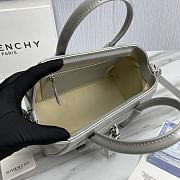 Givenchy Mini Antigona Bag Silver Leather 23 x 27 x 13 cm - 2