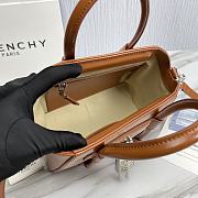 Givenchy Mini Antigona Bag Brown Leather 23 x 27 x 13 cm - 6