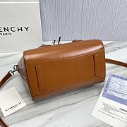 Givenchy Mini Antigona Bag Brown Leather 23 x 27 x 13 cm - 5