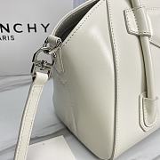 Givenchy Mini Antigona Bag White Leather 23 x 27 x 13 cm - 5