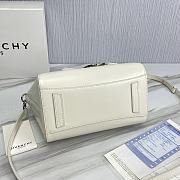 Givenchy Mini Antigona Bag White Leather 23 x 27 x 13 cm - 4