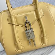 Givenchy Mini Antigona Bag Yellow Leather 23 x 27 x 13 cm - 3