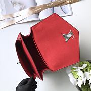 LV Mylockme Chain Bag Red size 22.5 x 17 x 5.5 cm - 5