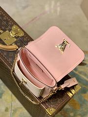 Louis Vuitton Lockme Tender Pink Leather size 19 x 13 x 8 cm - 2
