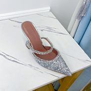 Amina Muaddi Gilda Mule Sequins - 6