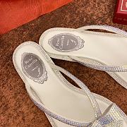 Rene Caovilla Slippers White - 2