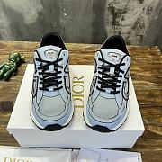 Dior B30 Sneaker Blue Mesh and Technical Fabric - 6