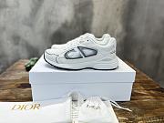 Dior B30 Sneaker White Mesh and Technical Fabric - 1