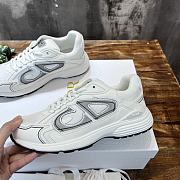 Dior B30 Sneaker White Mesh and Technical Fabric - 4