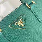 Prada Galleria Saffiano Leather Mini-Bag Green size 20x15x9.5 cm - 3