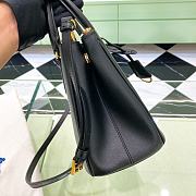 Prada Galleria Saffiano Leather Medium Bag Black size 28x12x19.5 cm - 2