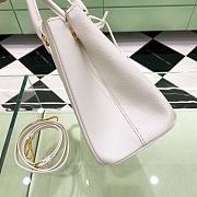 Prada Galleria Saffiano Leather Medium Bag White size 28x12x19.5 cm - 5