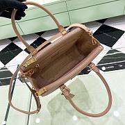 Prada Galleria Saffiano Leather Medium Bag Beige size 28x12x19.5 cm - 3