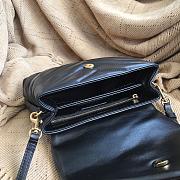 YSL Loulou Toy Strap Bag Black size 20 x 14 x 7.5 cm - 6
