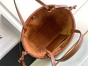 Celine Small Cabas Drawstring Cuir Triomphe In Smooth Calfskin Brown - 5