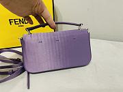 Fendi Baguette Phone Pouch Purple size 19 x 14 x 4 cm - 4