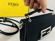 Fendi Baguette Phone Pouch Black size 19 x 14 x 4 cm - 4