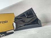Fendi First Midi Black Patent Leather Bag size 30x20x14 cm - 1