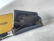 Fendi First Midi Black Patent Leather Bag size 30x20x14 cm - 3