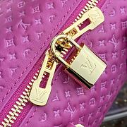 LV Speedy Bandoulière 20 Rose Calfskin 20.5x13.5x12 cm - 5