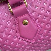 LV Speedy Bandoulière 20 Rose Calfskin 20.5x13.5x12 cm - 6