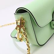 Gucci Horsebit 1955 Small Shoulder Bag Light Green 23.5x13x7 cm - 4