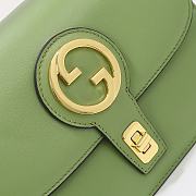 Gucci Blondie Top-Handle Bag Light Green 23x15x11 cm - 2