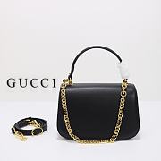 Gucci Blondie Top-Handle Bag Black 23x15x11 cm - 4