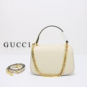 Gucci Blondie Top-Handle Bag White 23x15x11 cm - 6