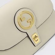 Gucci Blondie Top-Handle Bag White 23x15x11 cm - 2