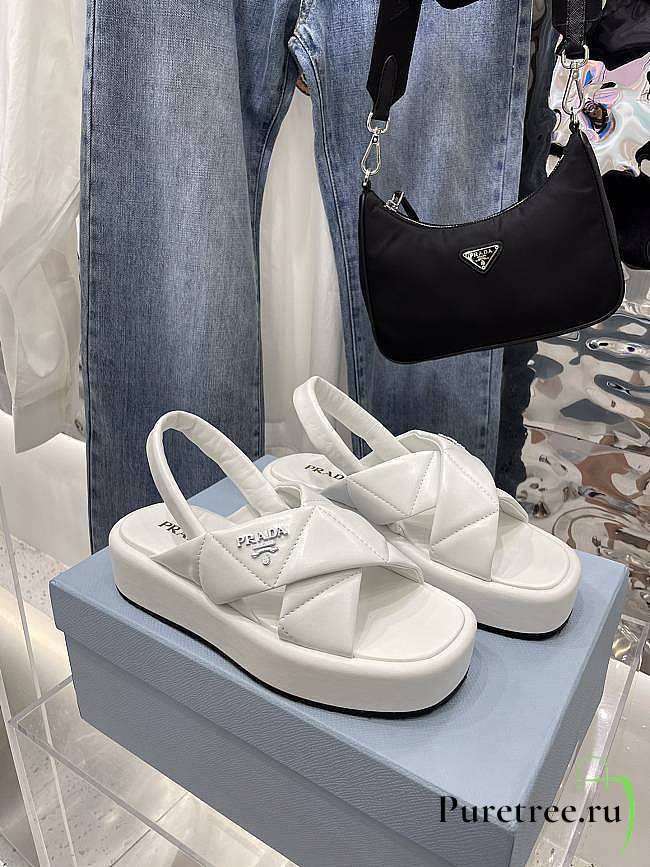 Prada Sandals White - 1