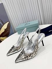 Prada High Heel Silver - 1