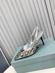 Prada High Heel Silver - 6