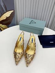 Prada High Heel Gold - 5