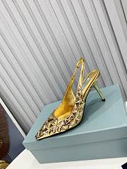 Prada High Heel Gold - 4