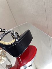 Christian Louboutin So Spike Alta 150 Platform Sandals Black - 2