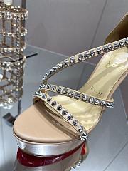 Christian Louboutin So Spike Alta 150 Platform Sandals Beige - 5